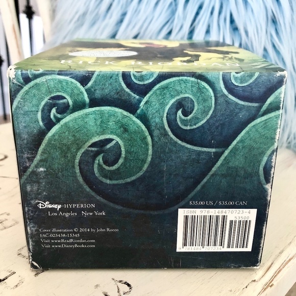 Disney, Percy Jackson and the Olympians, 5 Book, Paperback, 2014, Boxed Set - Picture 12 of 16